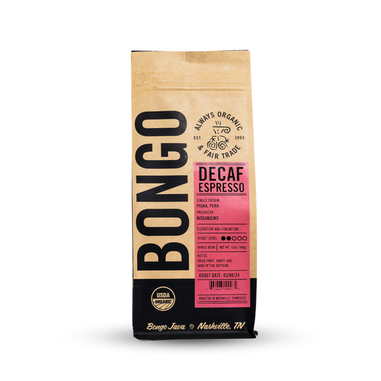 Decaf Espresso - BongoJava.com
