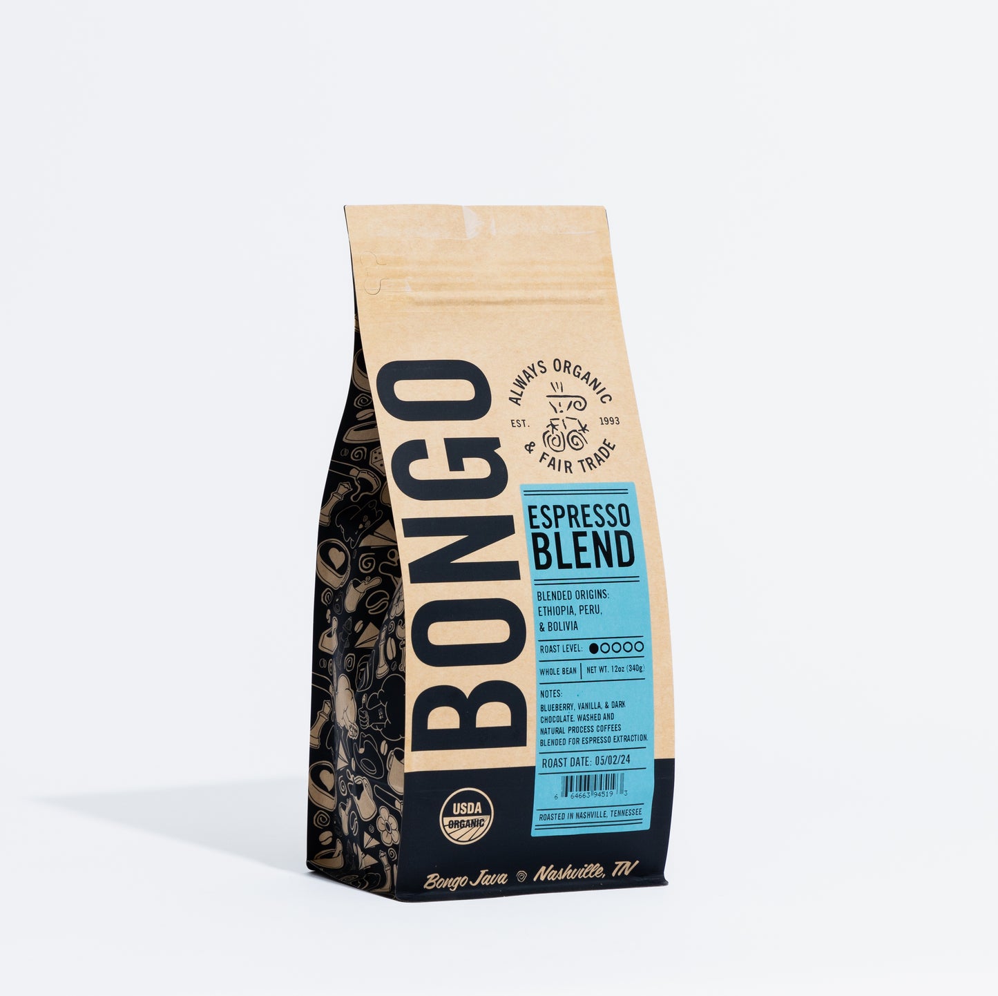 Espresso Blend 12oz- Office Subscription - BongoJava.com