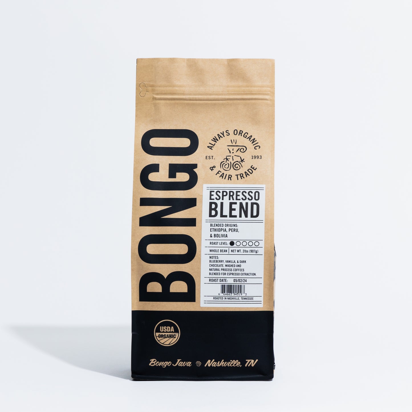 Espresso Blend 5lb- Office Subscription - BongoJava.com