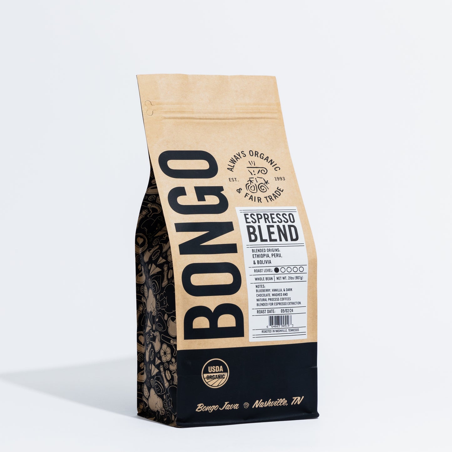 Espresso Blend 5lb- Office Subscription - BongoJava.com