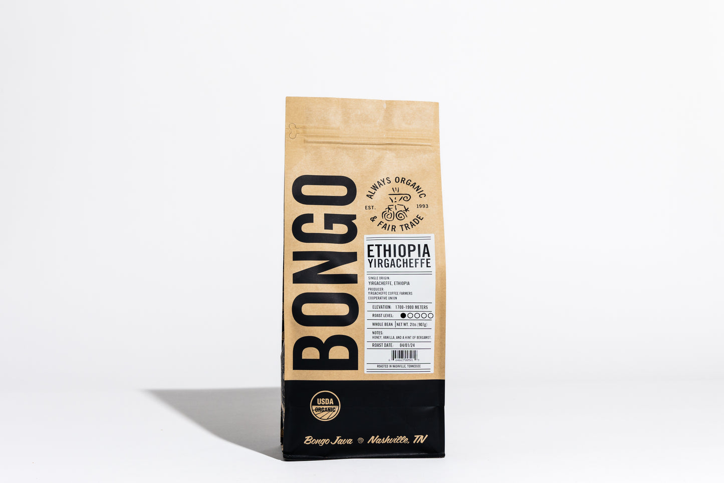 Ethiopia Yirgacheffe - BongoJava.com