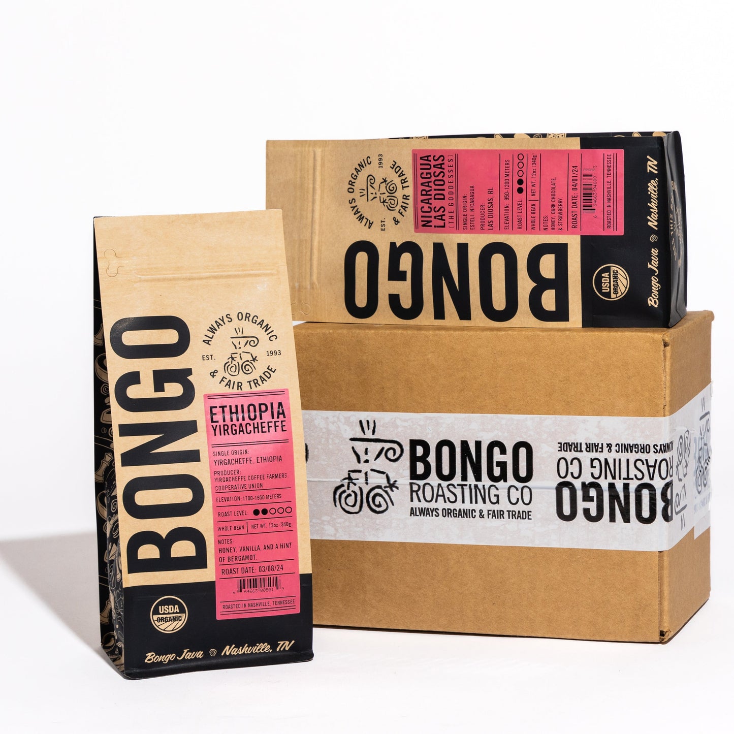 6 Month Gift Subscription - Two Bags a Month! - BongoJava.com