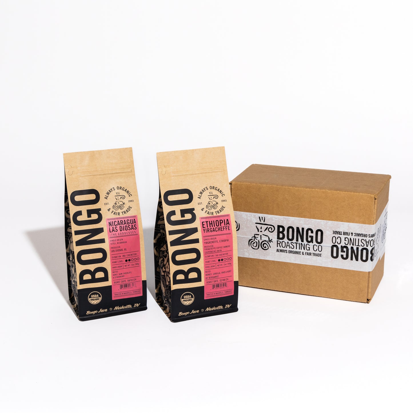 6 Month Gift Subscription - Two Bags a Month! - BongoJava.com