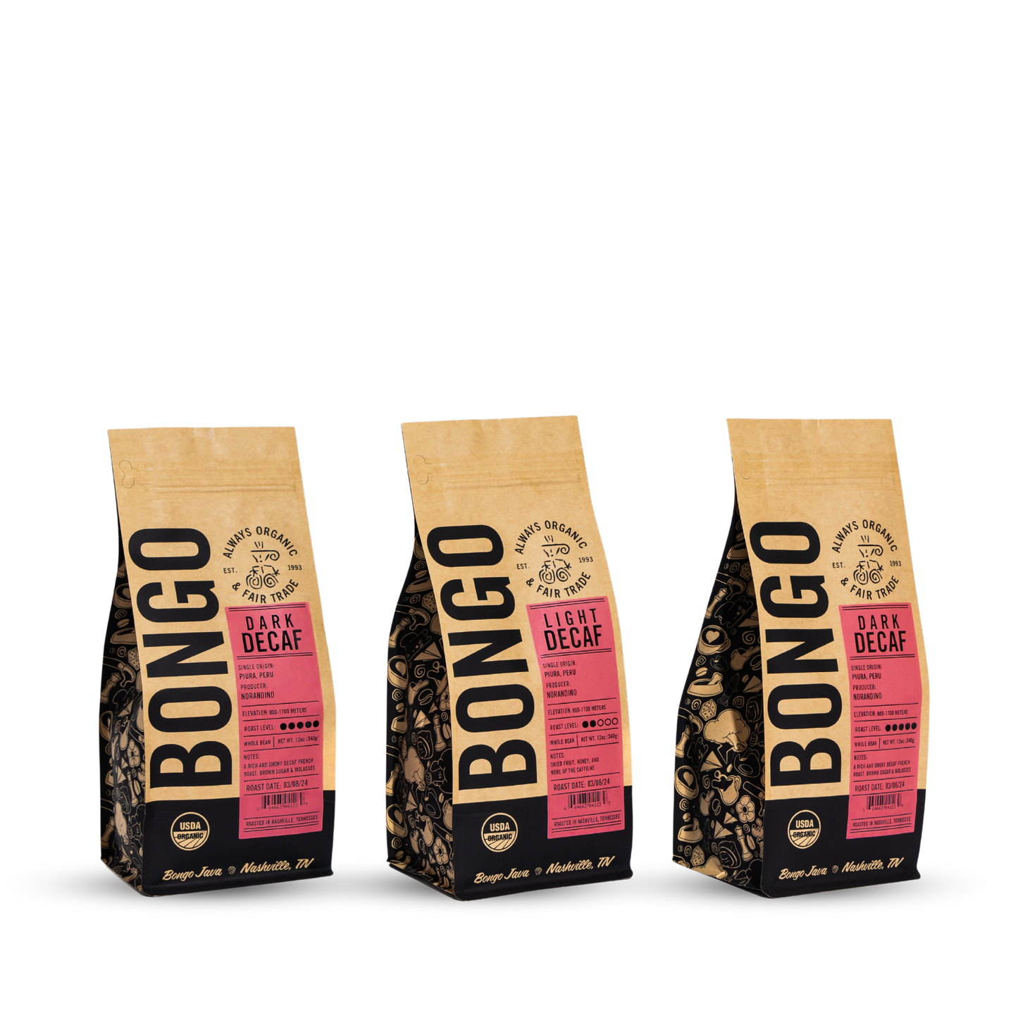 Decaf Coffee Bundle - BongoJava.com