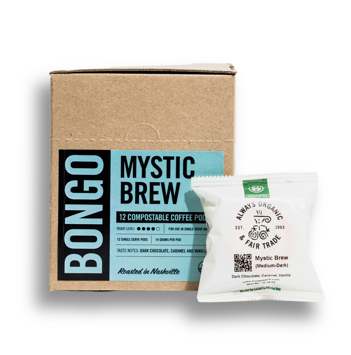 Compostable Coffee Pods - BongoJava.com