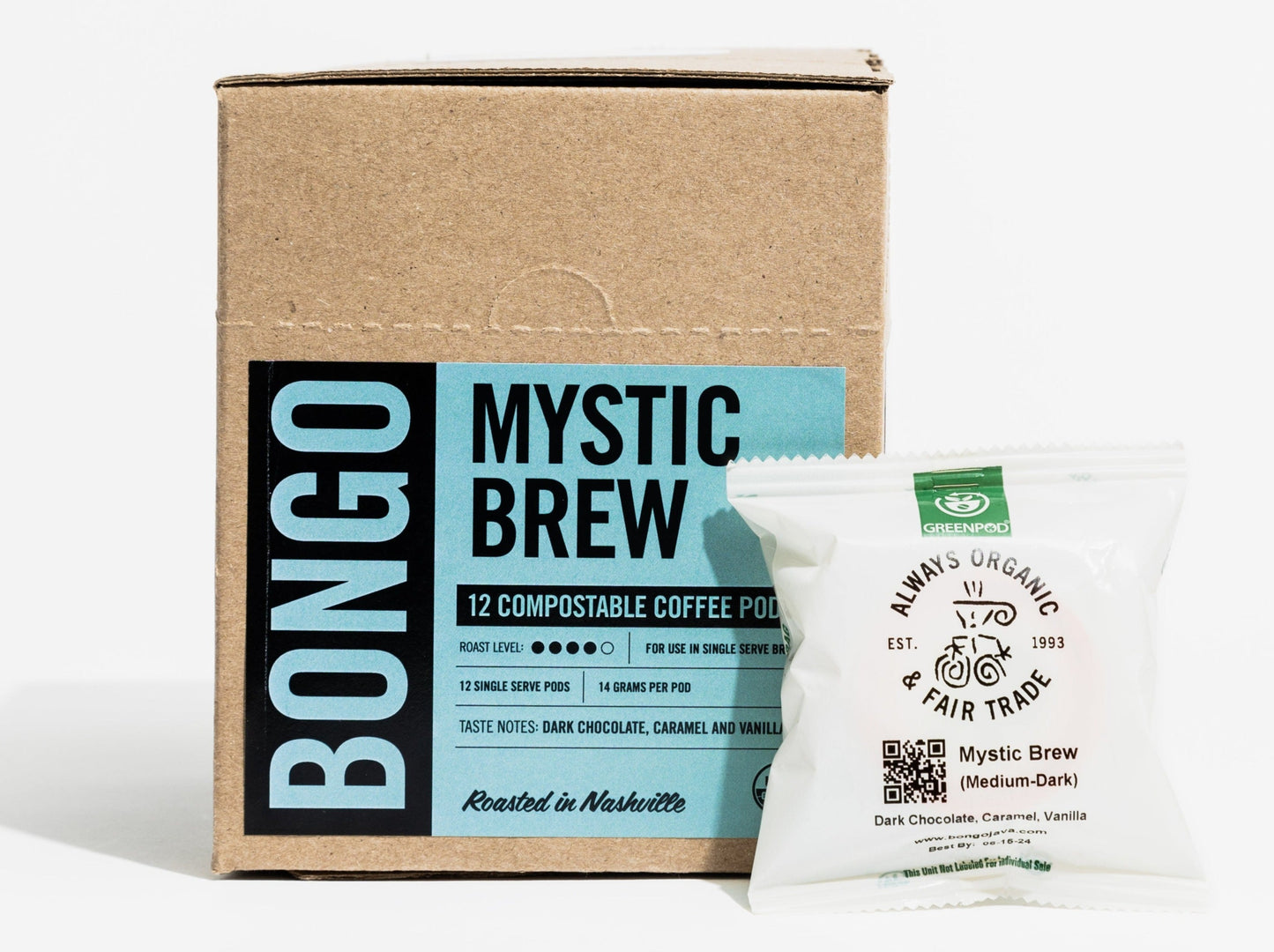 Compostable Coffee Pods - BongoJava.com