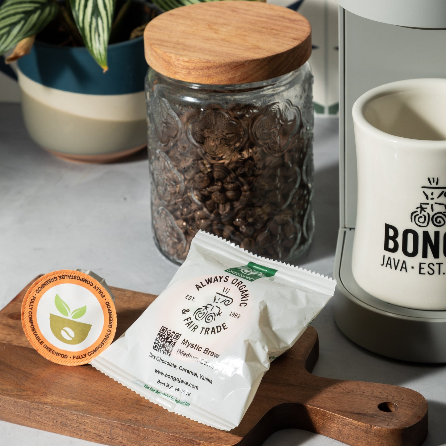 Compostable Coffee Pods - BongoJava.com