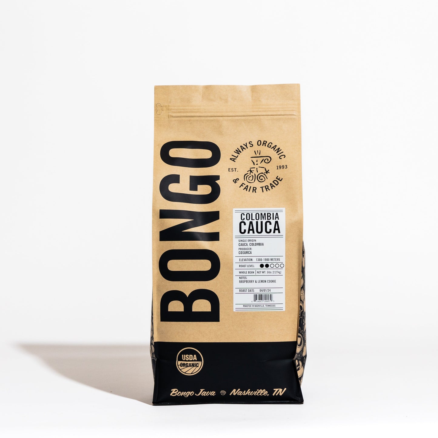Colombia Cauca 2lb - Office Subscription - Bongo Roasting Co.