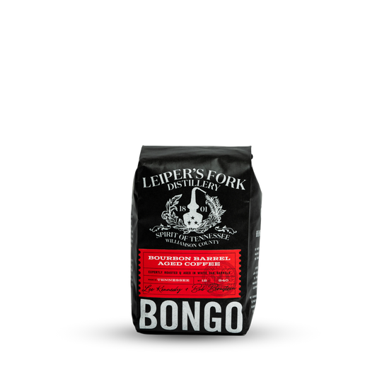 Leiper's Fork Bourbon Barrel Aged Coffee - BongoJava.com