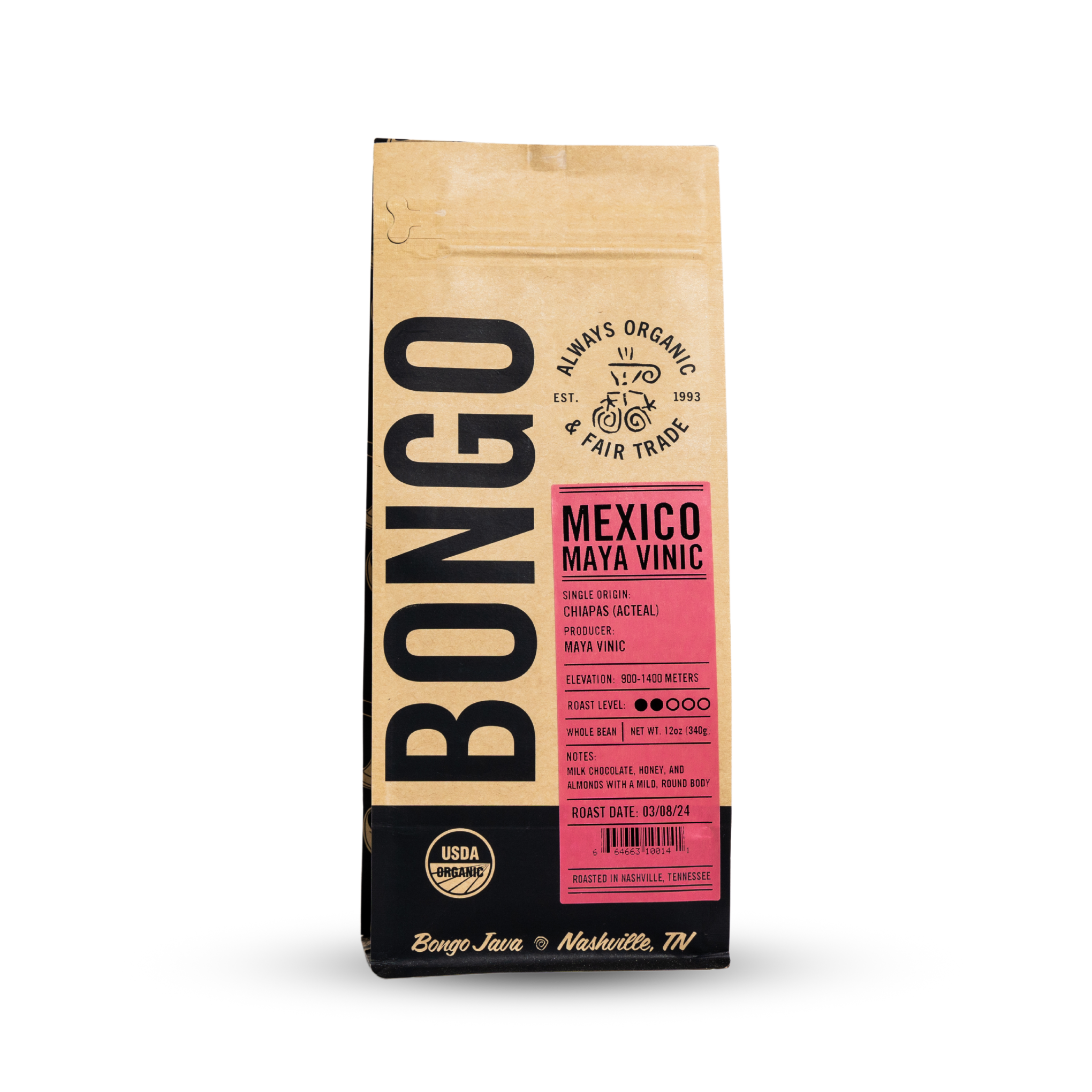 Bongo Java Roasting Co. - Organic & Better Than Fair Trade Coffee