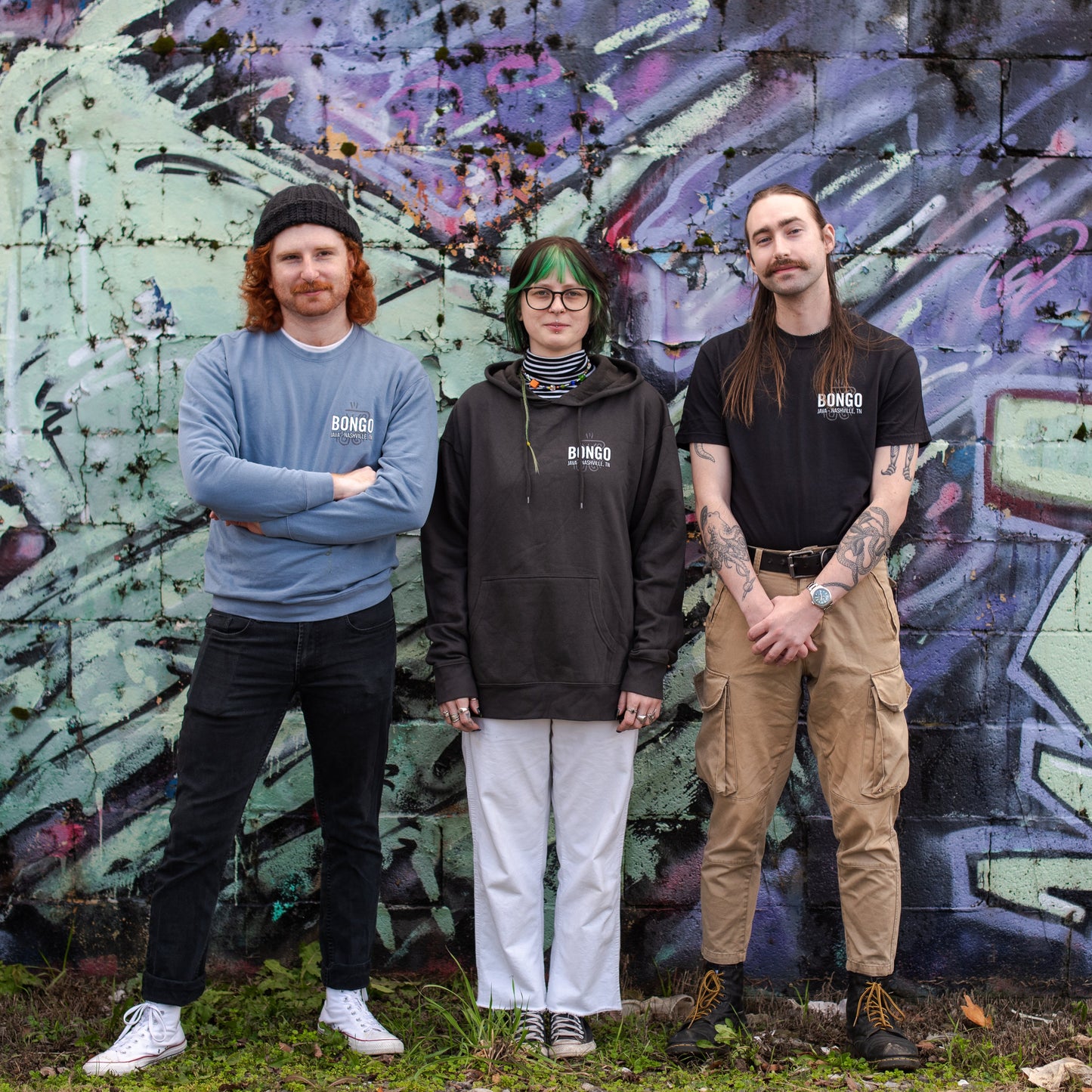 Bongo World Crew Neck - Bongo Roasting Co.