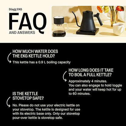 Fellow Stagg EKG Electric Kettle - BongoJava.com