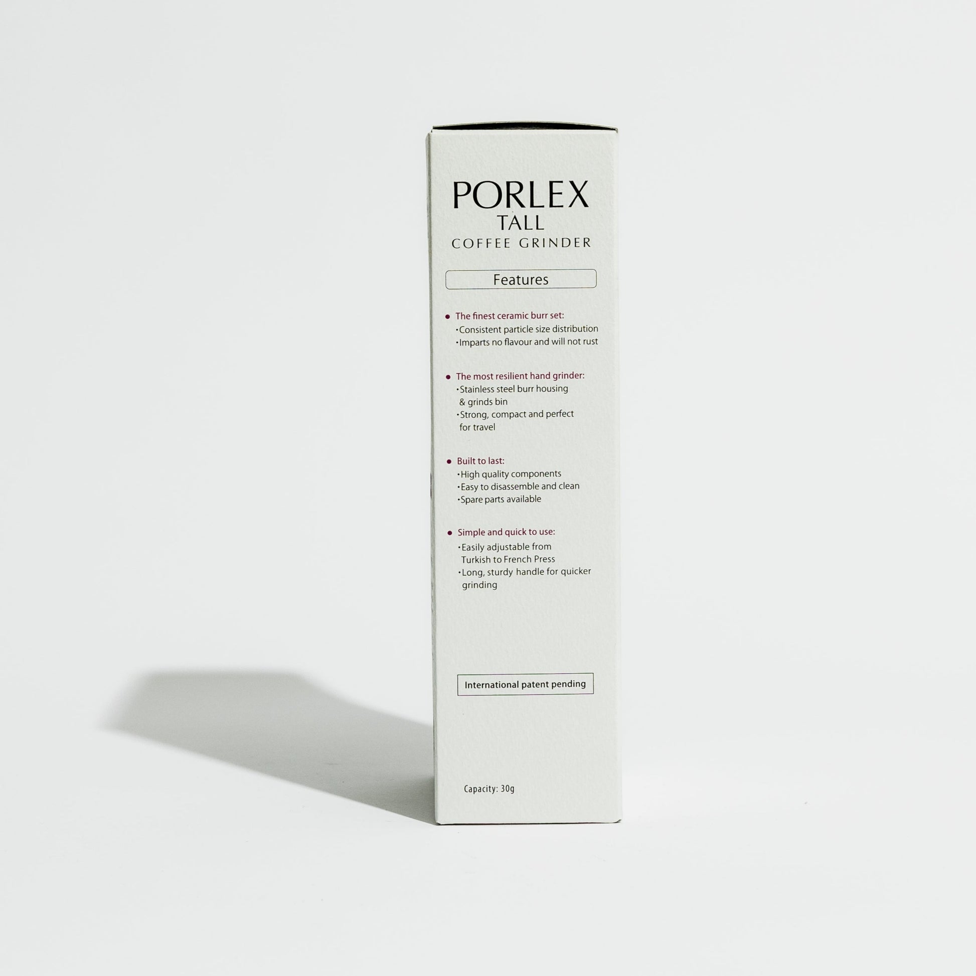 Porlex Mini Grinder ii - Perfect for Travel, Compact, Durable, Easy to use