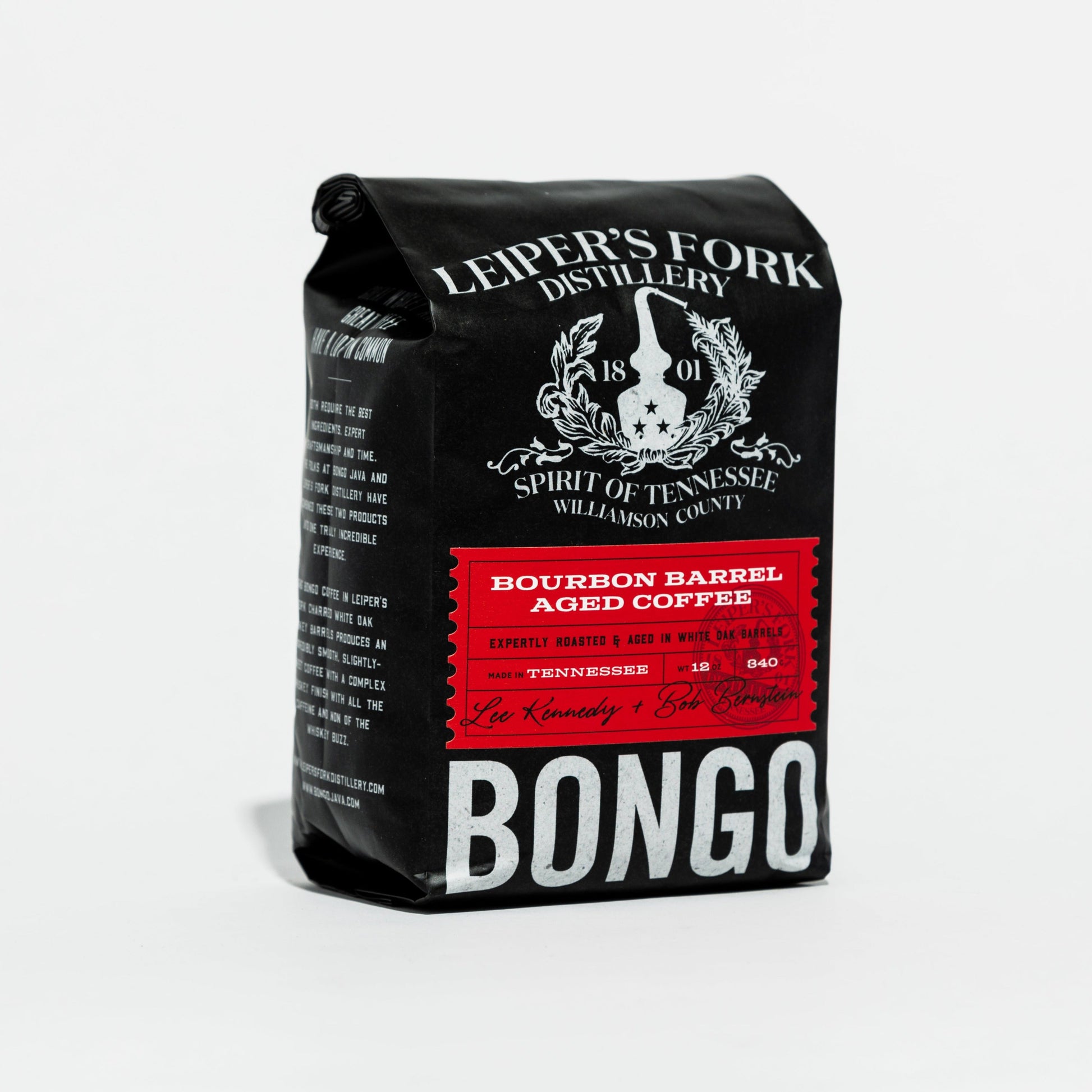 Leiper's Fork Bourbon Barrel Aged Coffee - Bongo Roasting Co.