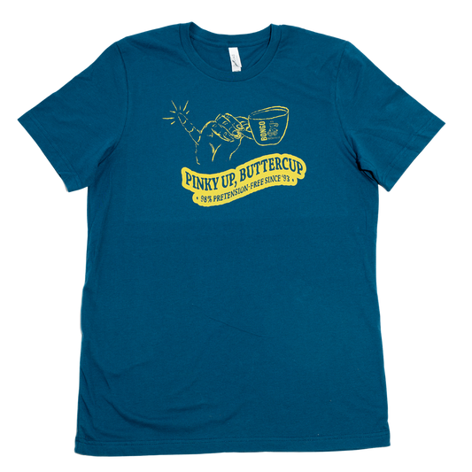 Pretension Free Tee - Deep Teal